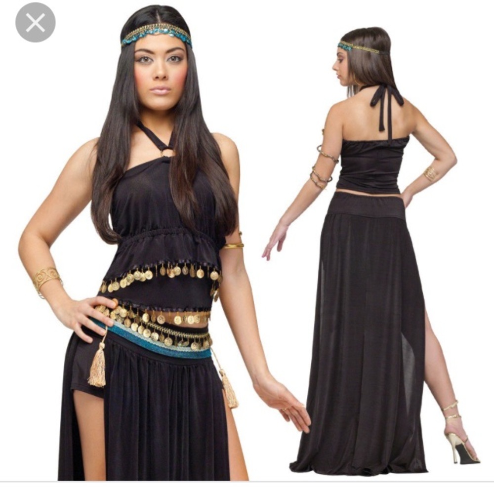 Egyptian princess/Nile dancer Halloween costume
